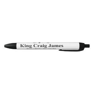 Stylo Noir Noir et blanc