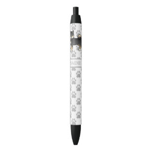Stylo Noir Noir Et Tan Shiba Inu Cute Dog Et Patrouilles & No