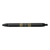 Noir Gold Minimal Géométrie Conceptuelle Nom Blanc