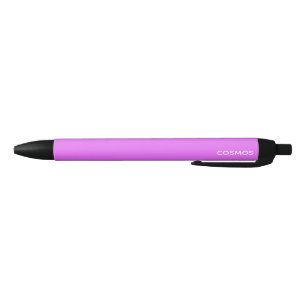 Stylo Noir Nom de couleur pourpre cosmos