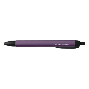 Stylo Noir Nom de la couleur violette de Blue John