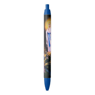 Stylo Noir Notre Dame de Lourdes