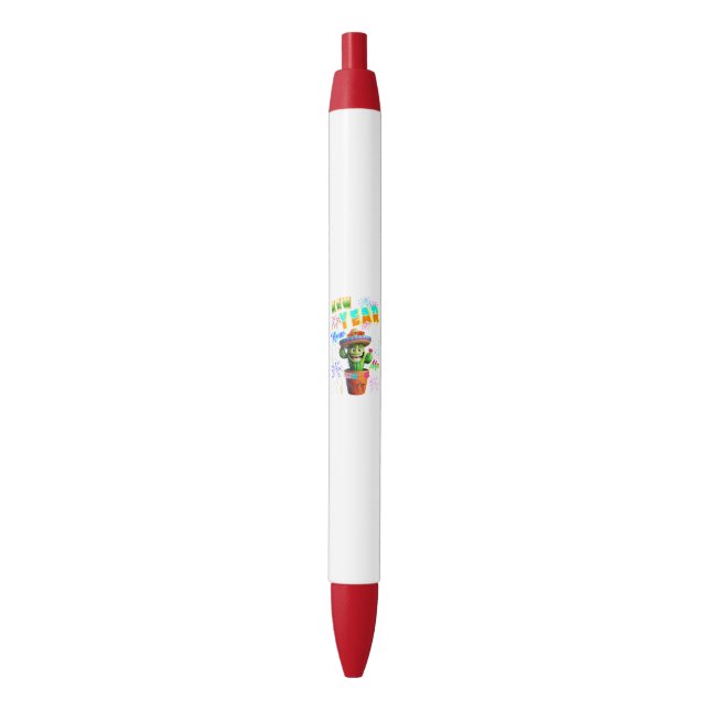 Stylo Noir Nouvel An (devant Vertical)