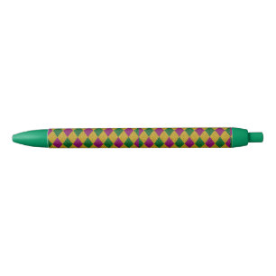 Stylo Noir Nouvelle-Orléans Diamond Glitter