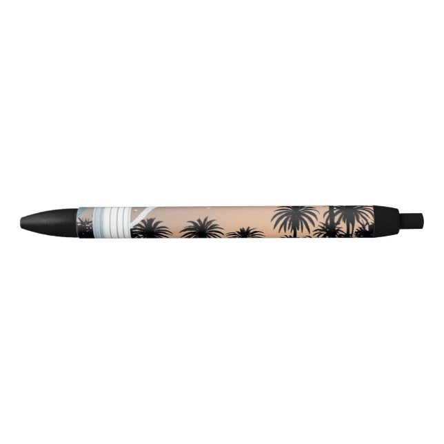 Stylo Noir Nuits d'été en Grèce (Devant)