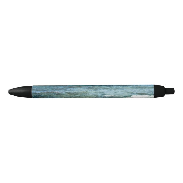Stylo Noir Océan Azur (Devant)