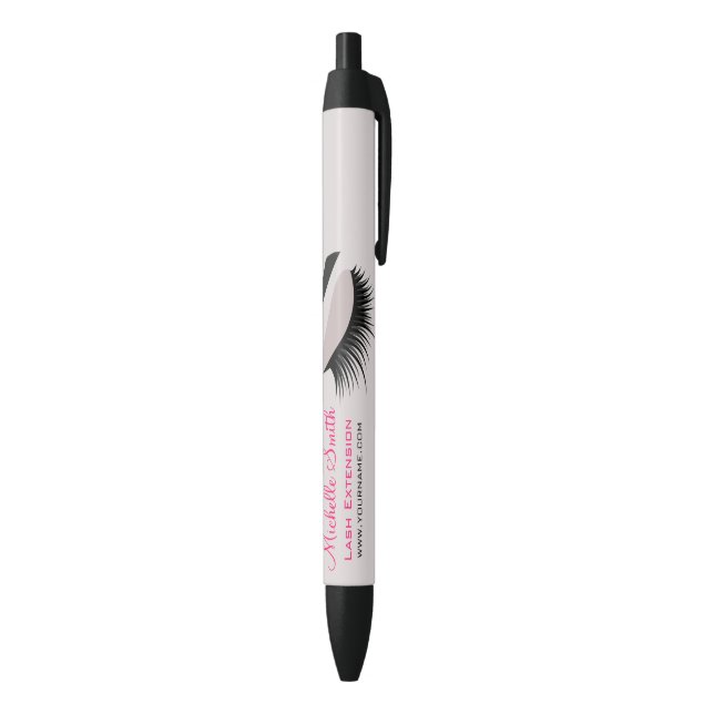 Stylo Noir OEil avec de longs cils extension marque (Bas (Vertical))