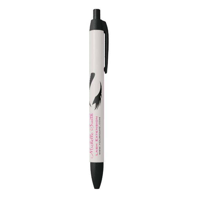 Stylo Noir OEil avec de longs cils extension marque (Bas (Vertical))