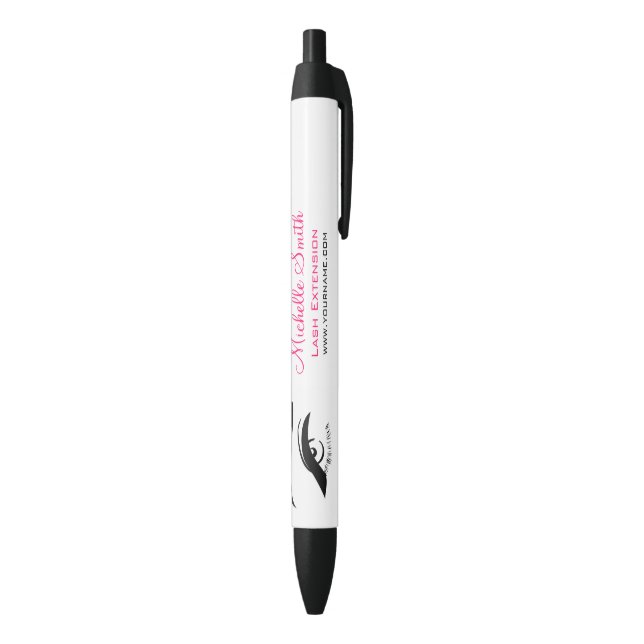 Stylo Noir OEil avec oeil, ouverture de la marque (Bas (Vertical))