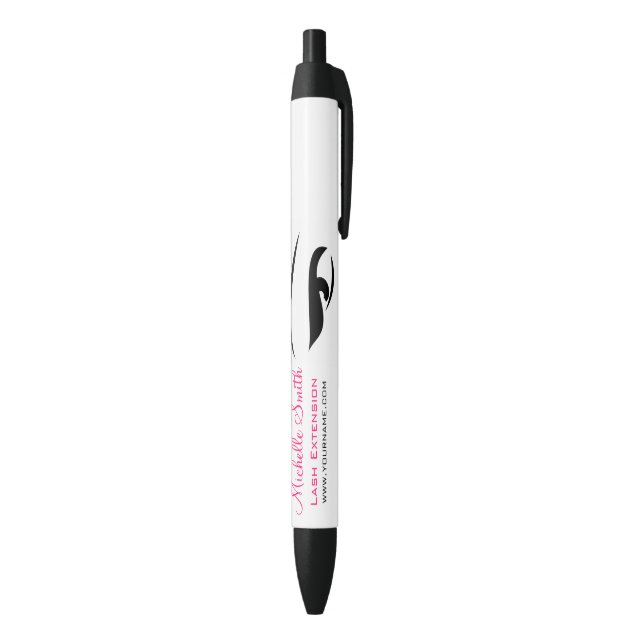 Stylo Noir OEil avec oeil, ouverture de la marque (Bas (Vertical))