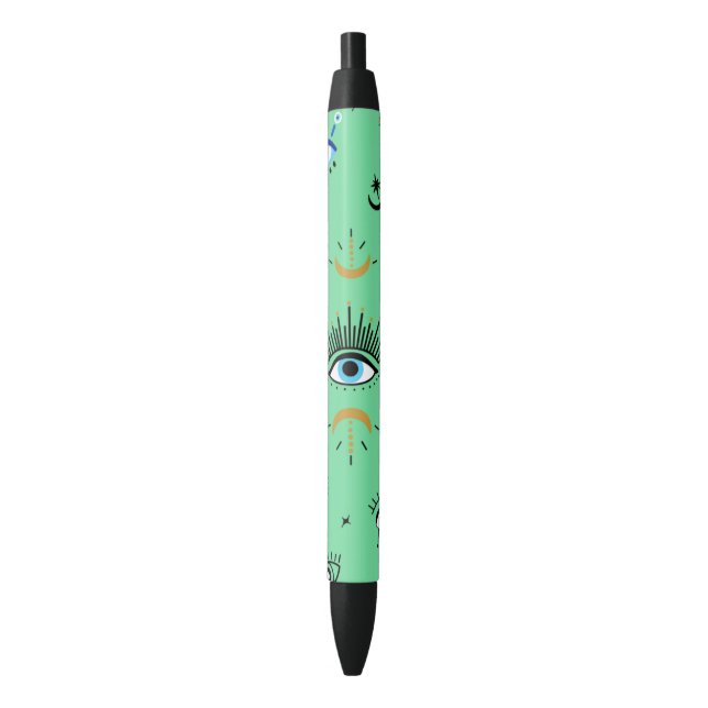 Stylo Noir Oeil malin (devant Vertical)