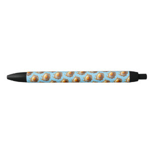 Stylo Noir Oeufs frits Côté soleil vers le haut
