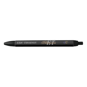 Stylo Noir OEuvre numérique Monogramme Star