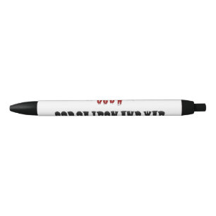 Stylo Noir Ogun Dieu du Fer et de la Guerre