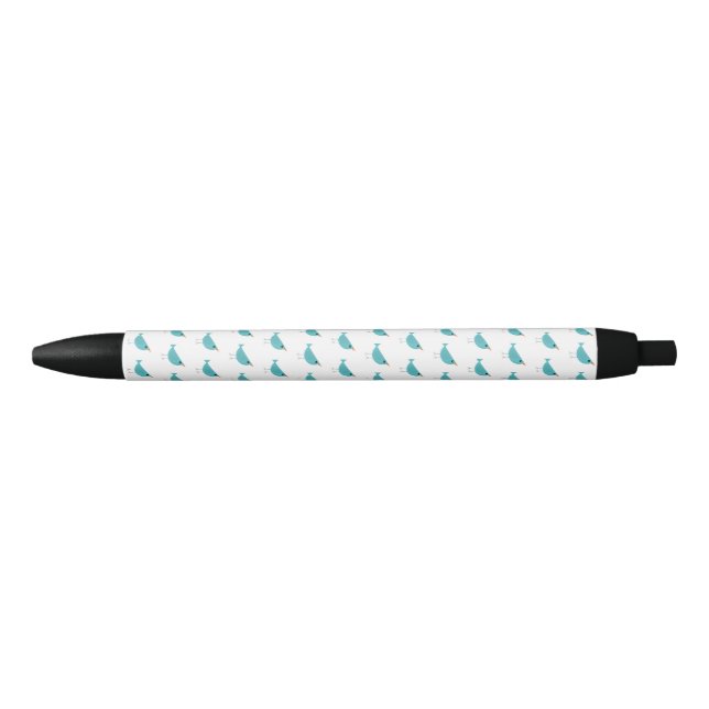 Stylo Noir Oiseau   (Devant)