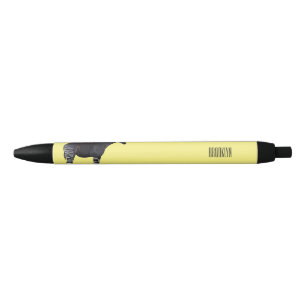 Stylo Noir Okapi