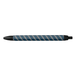 Stylo Noir One wide and three narrow downward stripes pattern