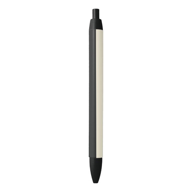 Stylo Noir Or pâle et rayures extra larges noires (devant Vertical)