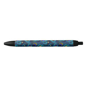 Stylo Noir Orgueil de paon