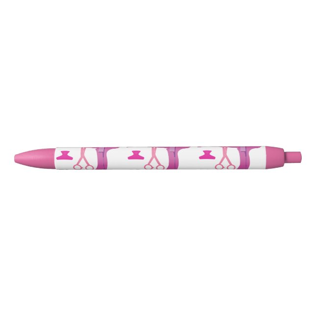 Stylo Noir Outils de coiffures (Devant)
