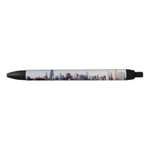 Stylo Noir Panorama de l'horizon de Chicago