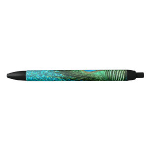 Stylo Noir Paon d'Aqua