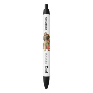 Stylo Noir Papa de Leonberger