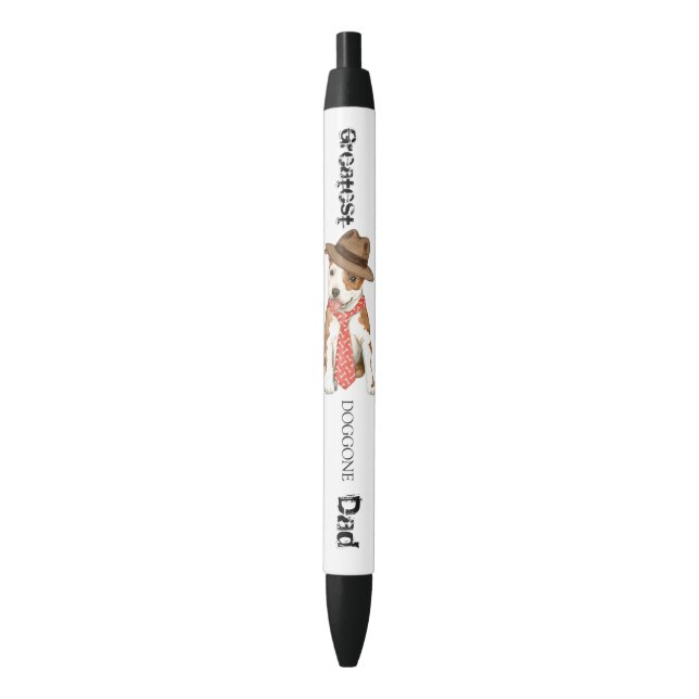 Stylo Noir Papa du personnel (devant Vertical)