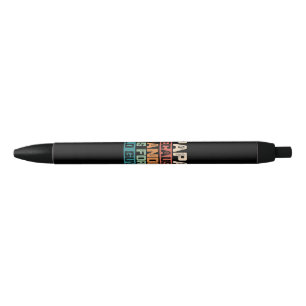 Stylo Noir Papa parce que grand-père est pour les vieux gars 