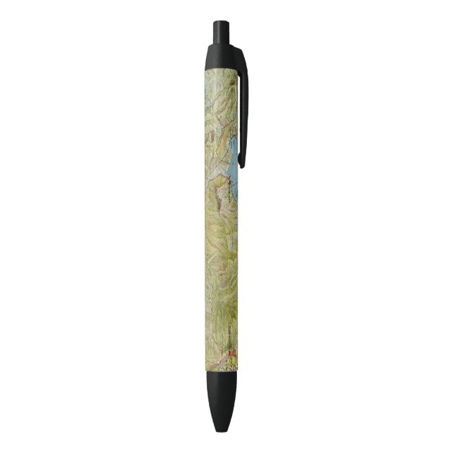 Stylo Noir Parc national 2 de Yellowstone (Bas (Vertical))