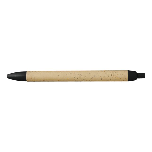 Stylo Noir Parchemin Vintage (Devant)