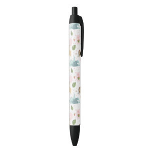 Stylo Noir Paresse et motif d'amis