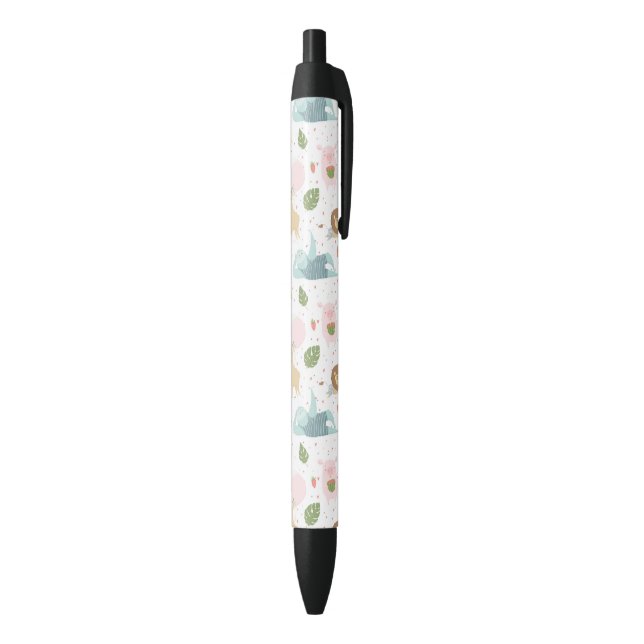 Stylo Noir Paresse et motif d'amis (Bas (Vertical))