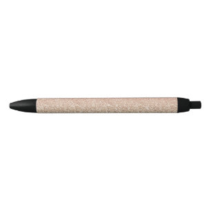 Stylo Noir Parties scintillant Gold Blue Ombre de la Rose Blu