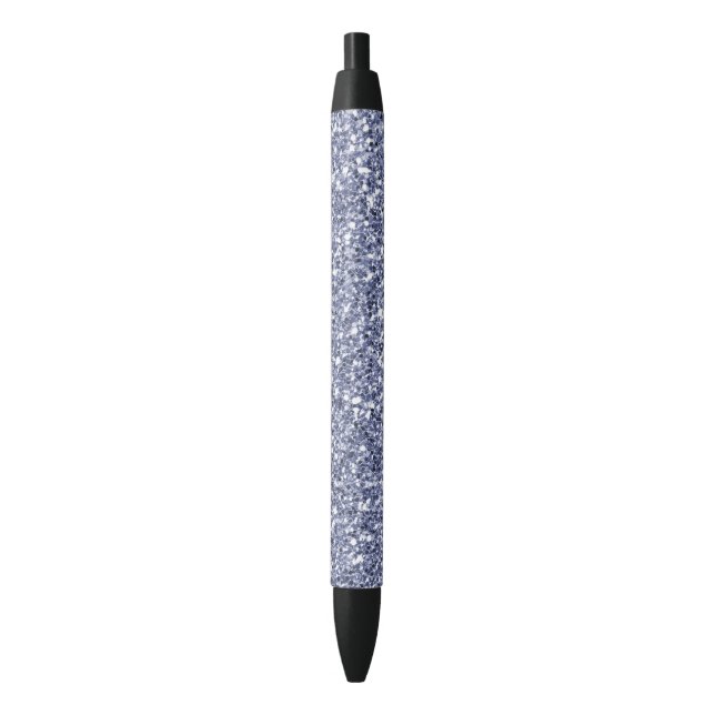 Stylo Noir Parties scintillant Lilac pourpre (devant Vertical)