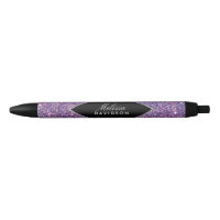Parties scintillant violette et glamour