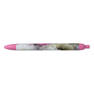 Stylo Noir Pastel Floral