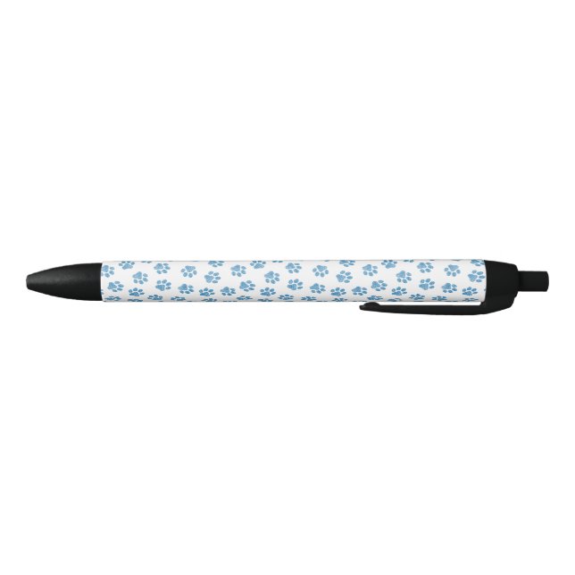 Stylo Noir Patrouilles de Doodle, Paws de Chien, Paws Bleus (Bas)