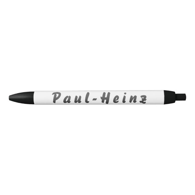 Stylo Noir Paul-Heinz Kugelschreiber (Devant)