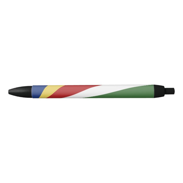 Stylo Noir pavillon des Seychelles (Devant)