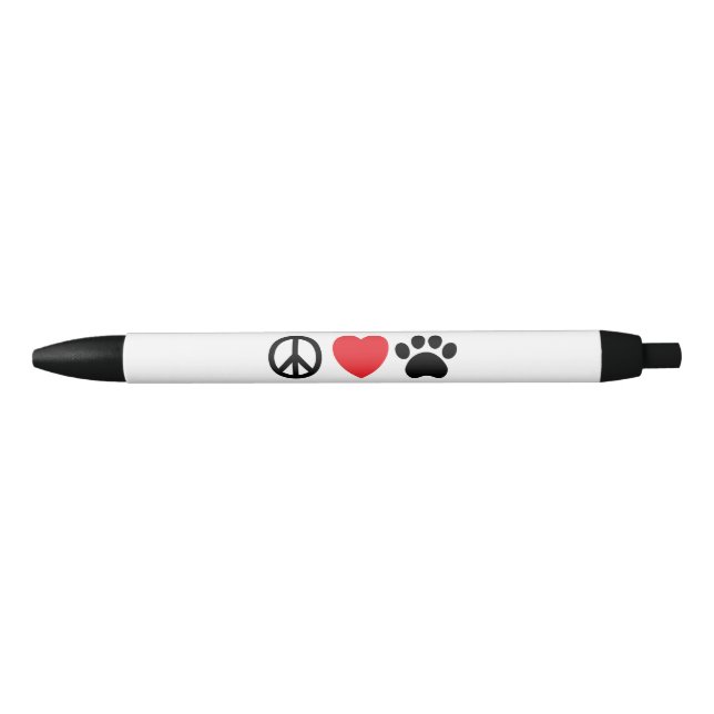 Stylo Noir Paw Paw Love (Devant)