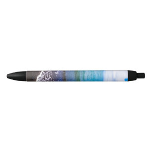 Stylo Noir Paysage marin à l'horizon de l'océan
