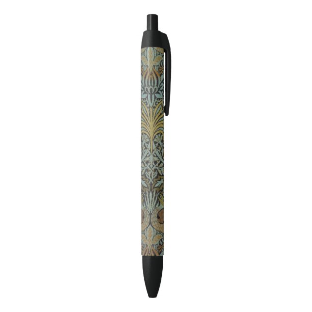 Stylo Noir Peacock et Dragon (par William Morris) (Bas (Vertical))