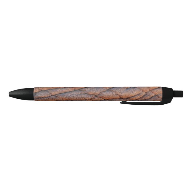 Stylo Noir Peau d'éléphant (Bas)