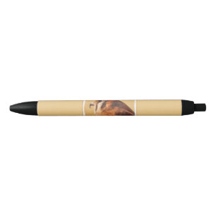 Stylo Noir Peinture américaine Kestrel - Art original pour oi