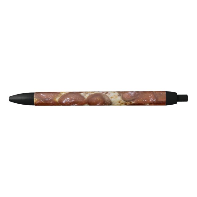 Stylo Noir Pepperoni Pizza (Devant)