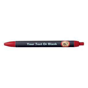 Stylo Noir Père Noël - 1er Escadron de transport aérien polai