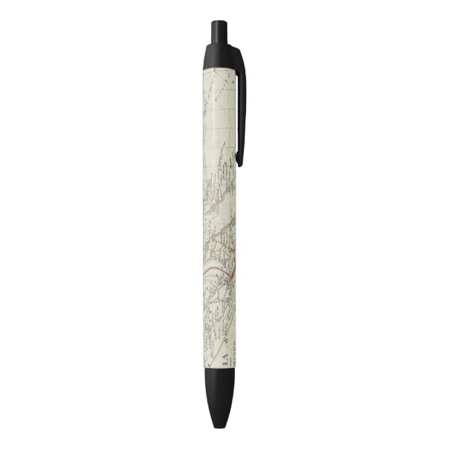 Stylo Noir Perse, empire de tabouret (Bas (Vertical))