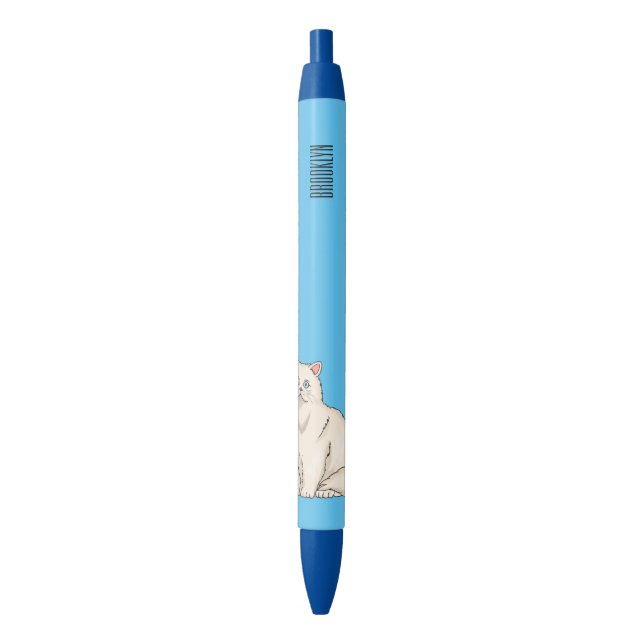 Stylo Noir Persian cat (devant Vertical)