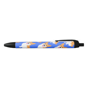 Stylo Noir Petite couleur mignonne de coutume de motif de